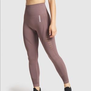 Gymshark Energy+ Seamless Leggings in Taupe